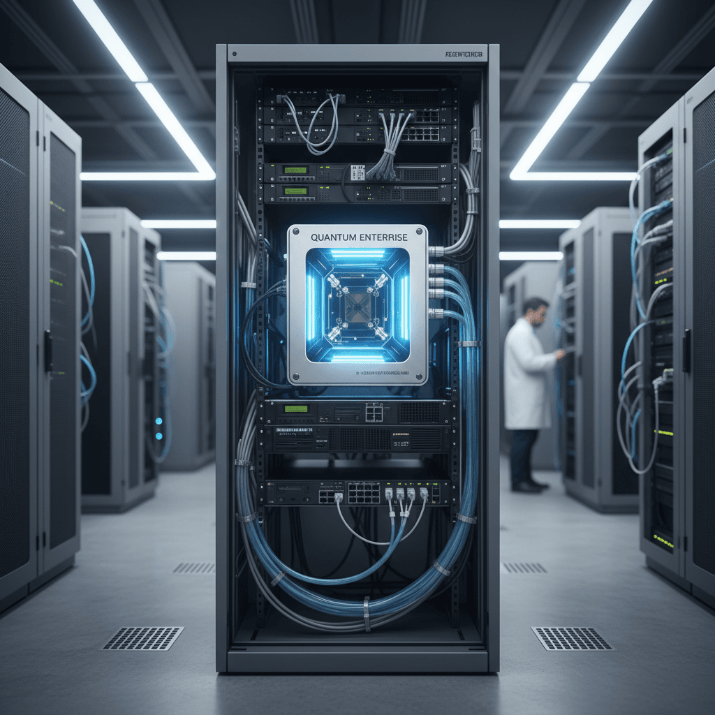 Quantum platform installed in enterprise data center